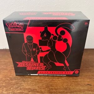PokemonDestined Rivals Elite Trainer Box ETB+ 3 Booster Blister Pack